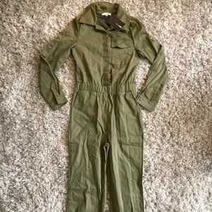 Army Green Jumpsuit